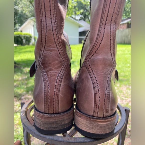 Spirit by Lucchese Boots Women’s US 10 Brown Leather Riding Western Cowboy - Picture 8 of 16